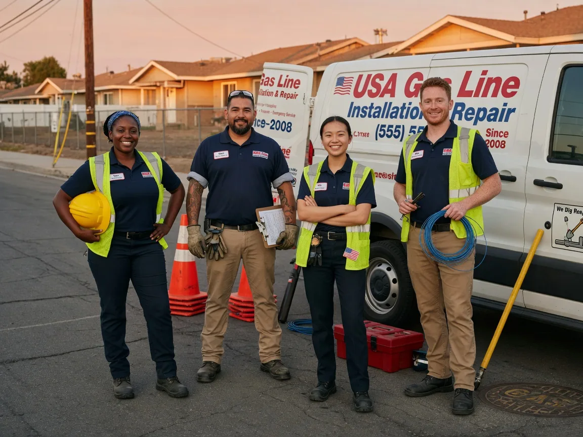 Gas Line Installation company in Bucoda, WA